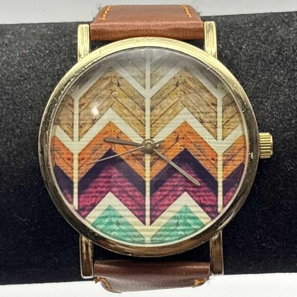 Brown & Pink Western Watch - Picture 1 of 5